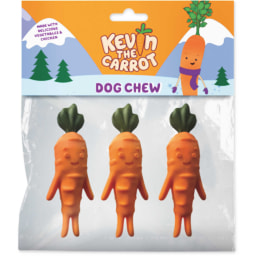 Kevin The Carrot Shaped Dog Chews