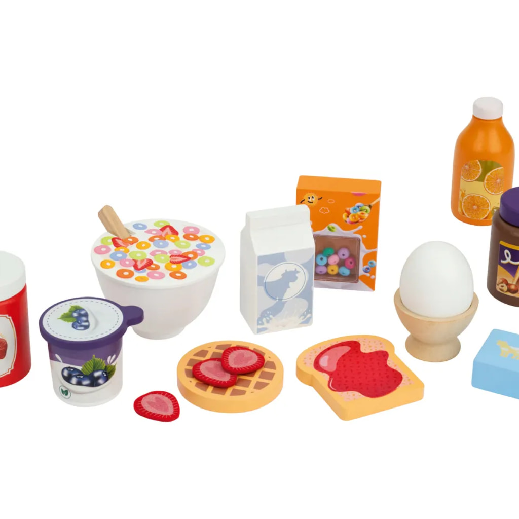 Breakfast Play Set - 17 Pieces
