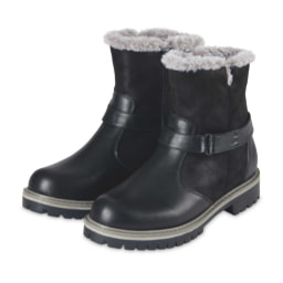 Ladies' Black Lined Winter Boots