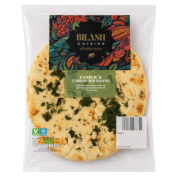 Garlic & Coriander Naan 2 Pack