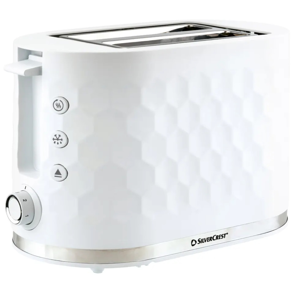 White 2 Slice Toaster