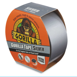 2 Pack Gorilla Silver Duct Tape