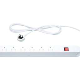 White Extension Lead