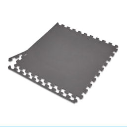 Grey Mat without Holes 6 Pack