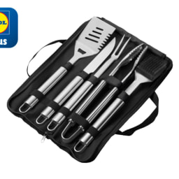 Grillmeister Barbecue Utensils - 6 Piece Set