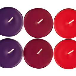 Large Cherry Scented Tealights - 6 Pack