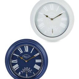Outdoor Wall Clock & Thermometer