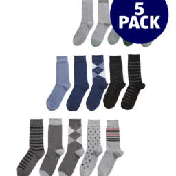 Men's Avenue 5 Pack Socks