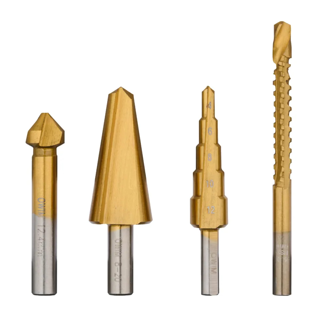 Assorted Drill Bits - Set of 4