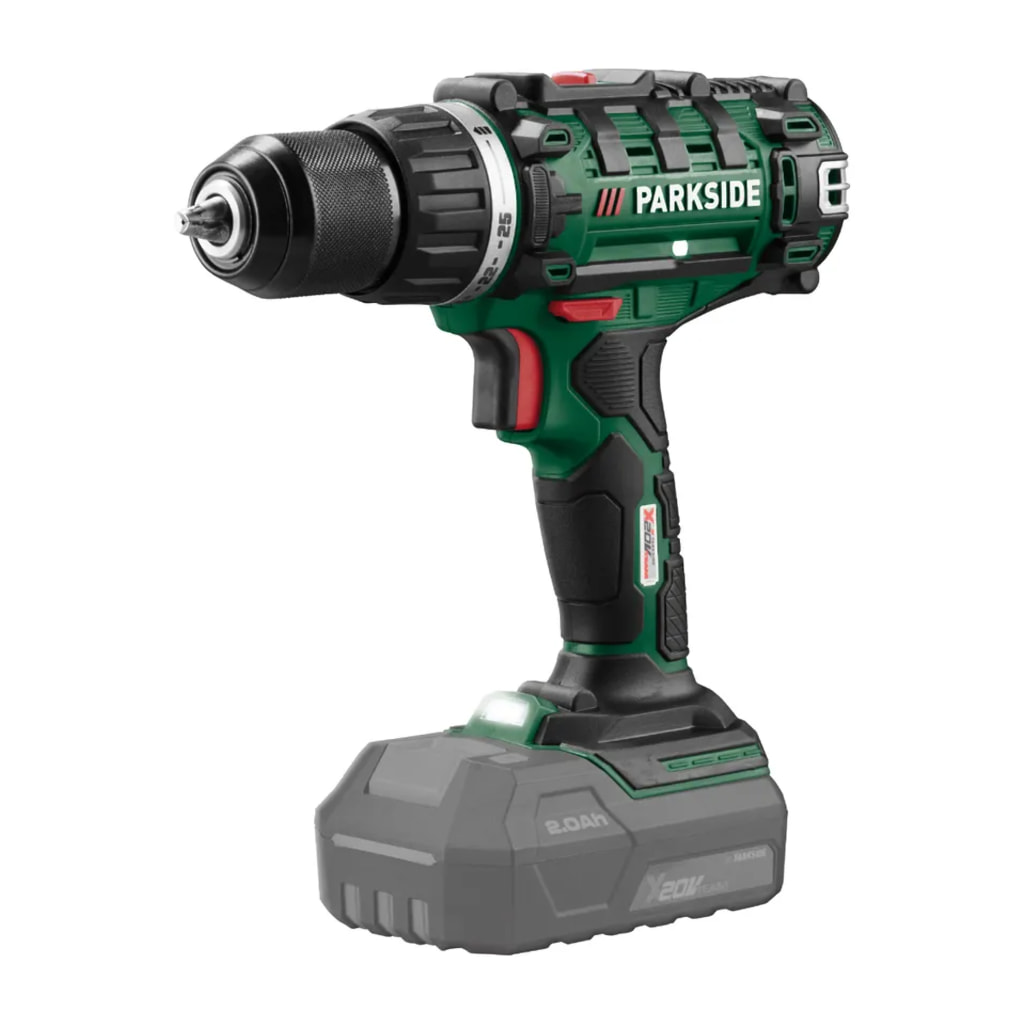 PARKSIDE - 20V Cordless Drill Driver - Bare Unit