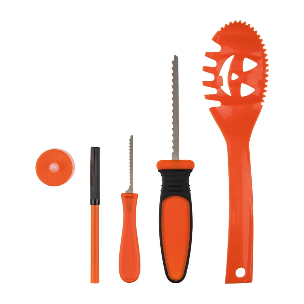 Halloween Pumpkin Carving Set - 11 Piece Kit