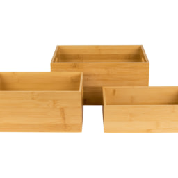Livarno Home Bamboo Storage Boxes