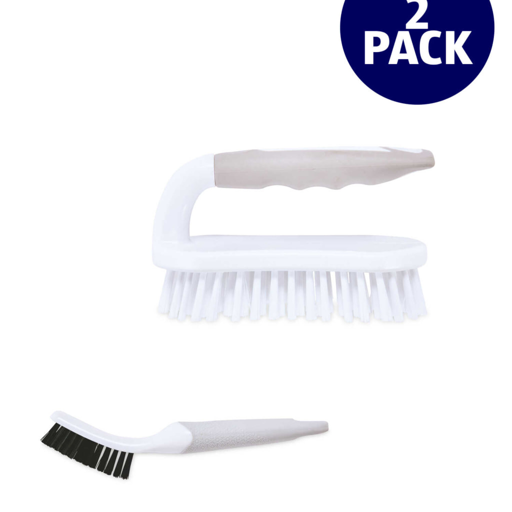 Scrub & Grout Brush 2 Pack