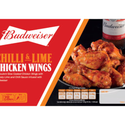 Budweiser Chilli & Lime Chicken Wings