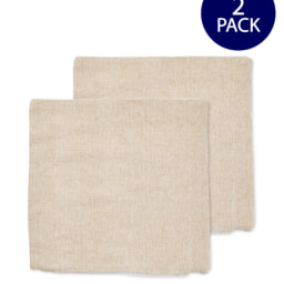 Natural Cushion Covers 2 Pack