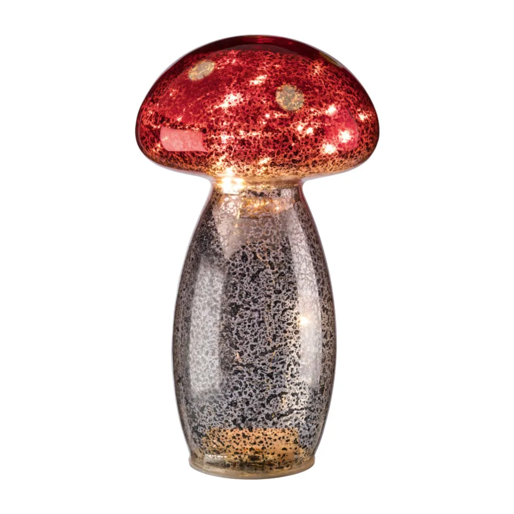 Red Toadstool LED Decoration