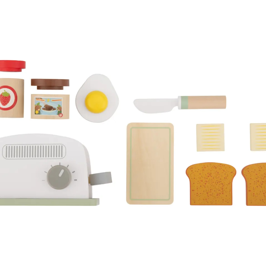 Pop-Up Toaster Play Set - 12 Pieces