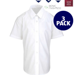 Children's White Shirt 3 Pack