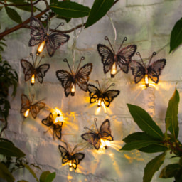 Solar Butterfly String Lights