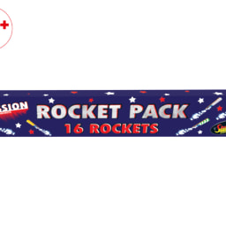 Standard Fireworks Mission Rocket Pack - 16 Pack