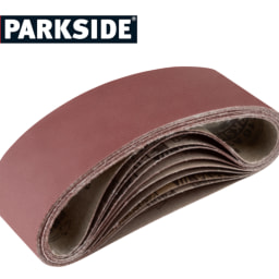 Parkside Belt Sander Paper Set - 10 Piece Set