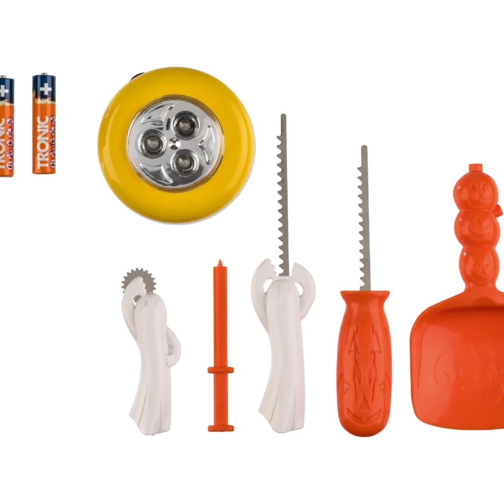 Halloween Pumpkin Carving Set - 15 Piece Kit