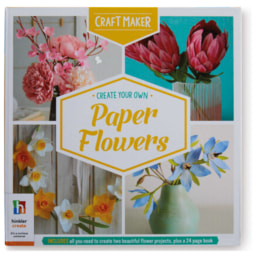 Hinkler Paper Flowers Crafting Kit