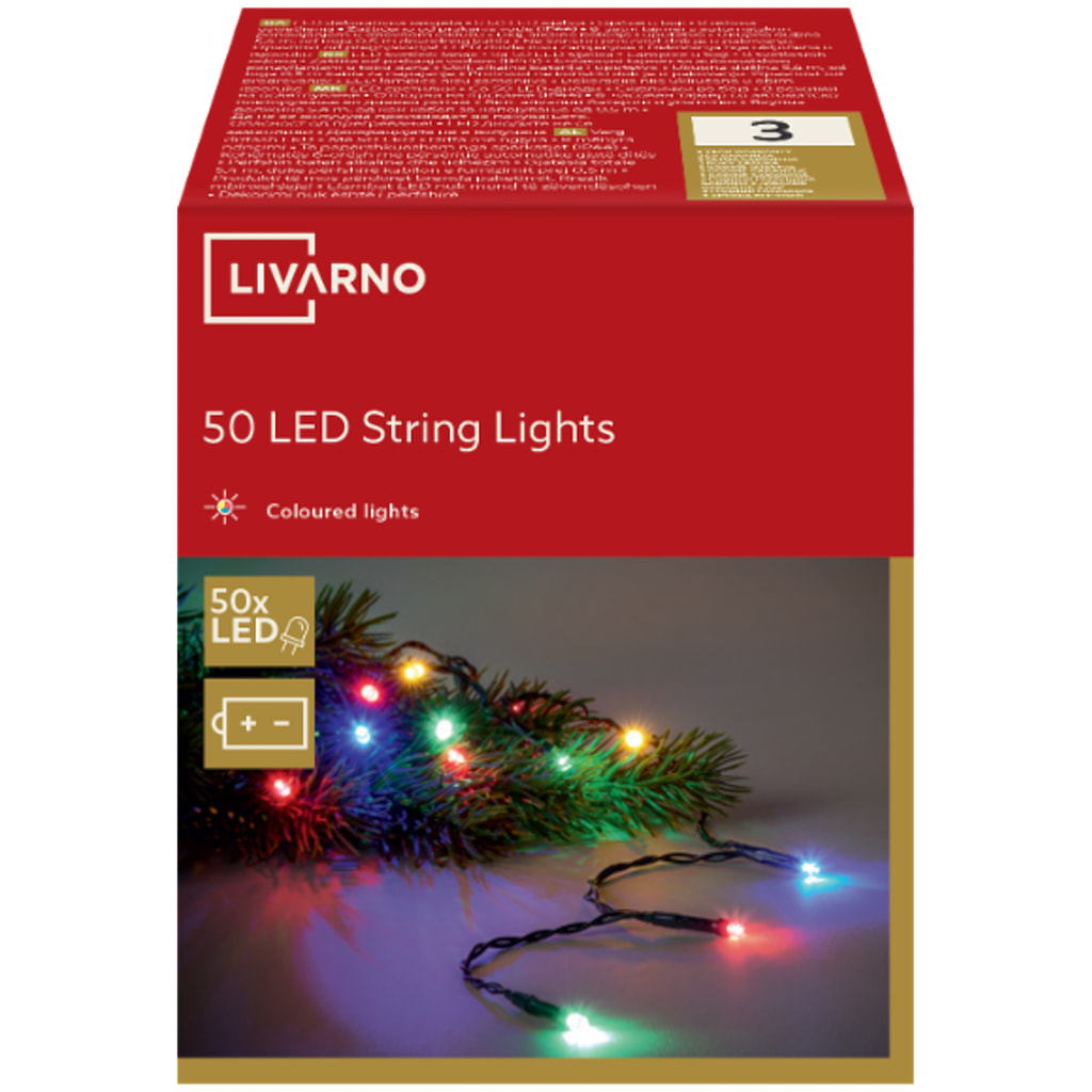 LIVARNO - 50 LED String Lights