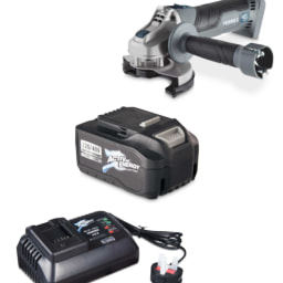 Angle Grinder with Battery & Charger