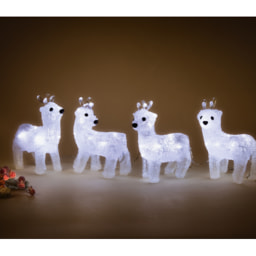 LIVARNO - LED Light-Up Christmas Figure / Figurines