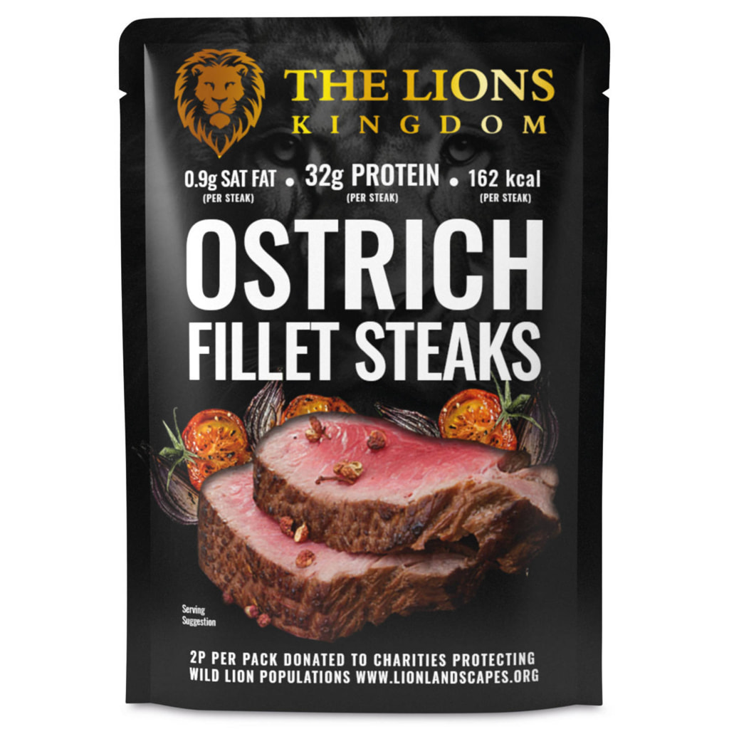Ostrich Steaks Fillets