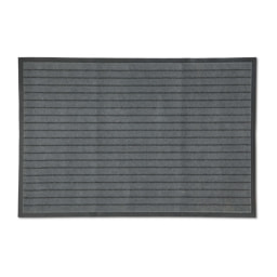 Large Striped Edged Dirt Buster Mat