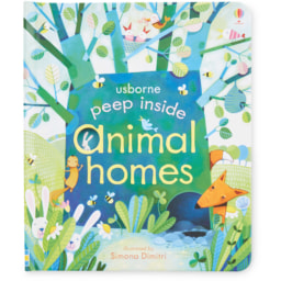 Peep Inside Animal Homes Book