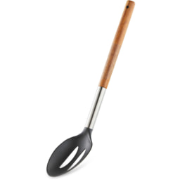 Kirkton House Black Slotted Spoon