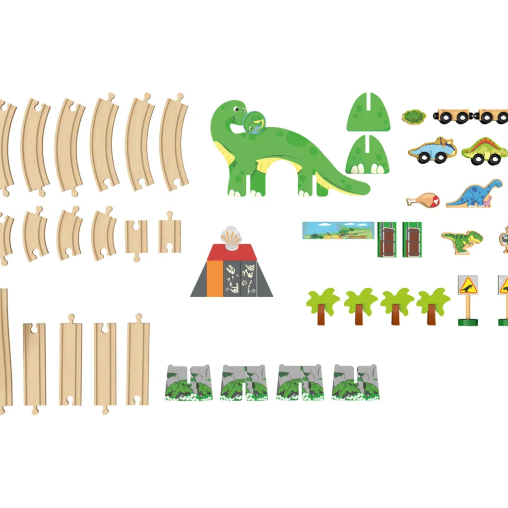 Dinosaur Train Set - 46 Pieces