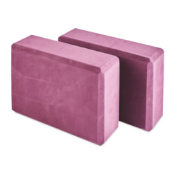 Crane Purple Yoga Block 2 Pack