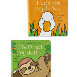 That's Not My Duck & Sloth Book Set