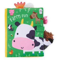 Farm Fun Baby Cloth Book