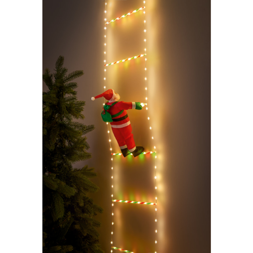 LIVARNO - Santa Climbing LED Ladder Decoration