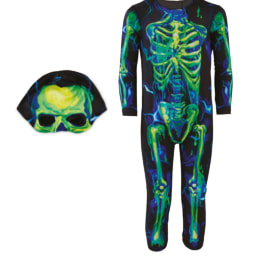 Blue Skeleton Halloween Costume