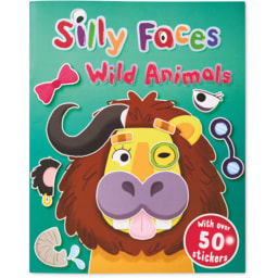 Silly Faces Sticker Book