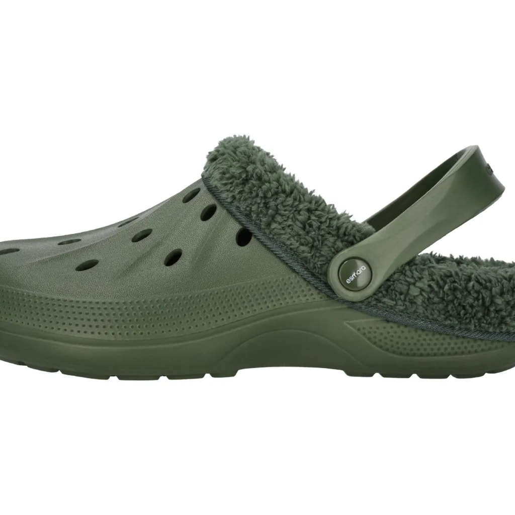 Men’s Green Clogs