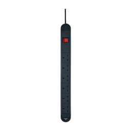 Black Extension Lead