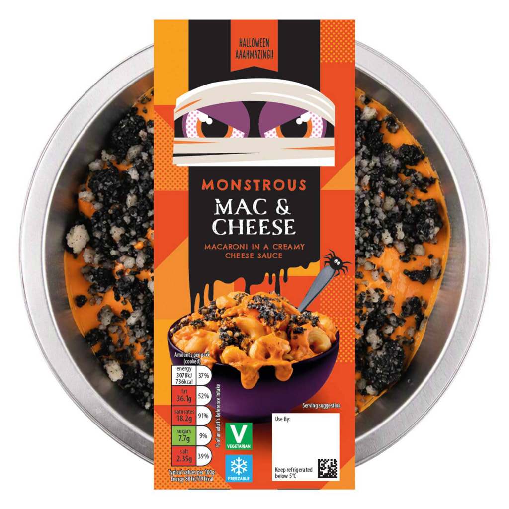 Halloween Mac & Cheese