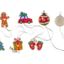 LIVARNO - Christmas Light-Up Window Stickers