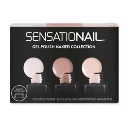 SensatioNail Naked Nail Gel 3 Pack
