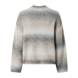 Ladies' Grey & Beige Jumper