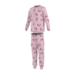 Kids’ Pink Pyjamas With Unicorn Pattern