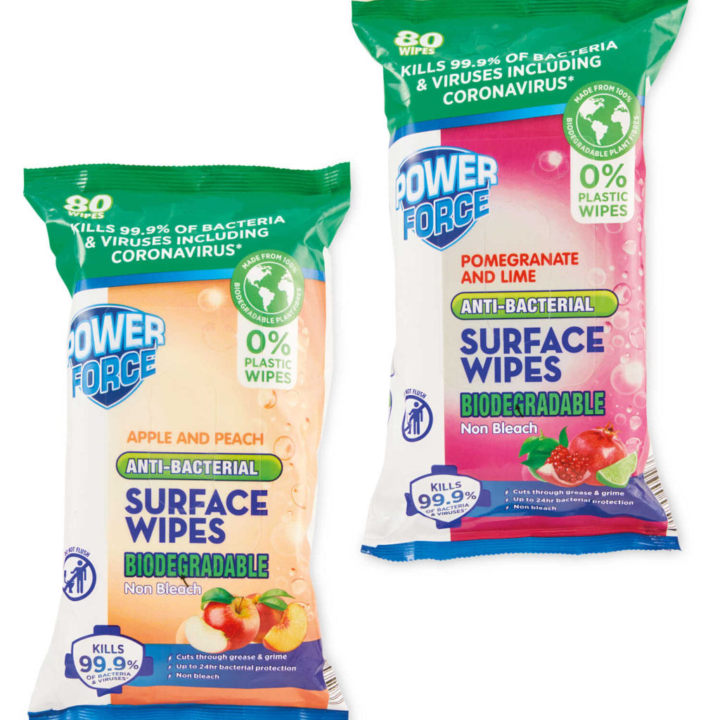 Powerforce Surface Wipes