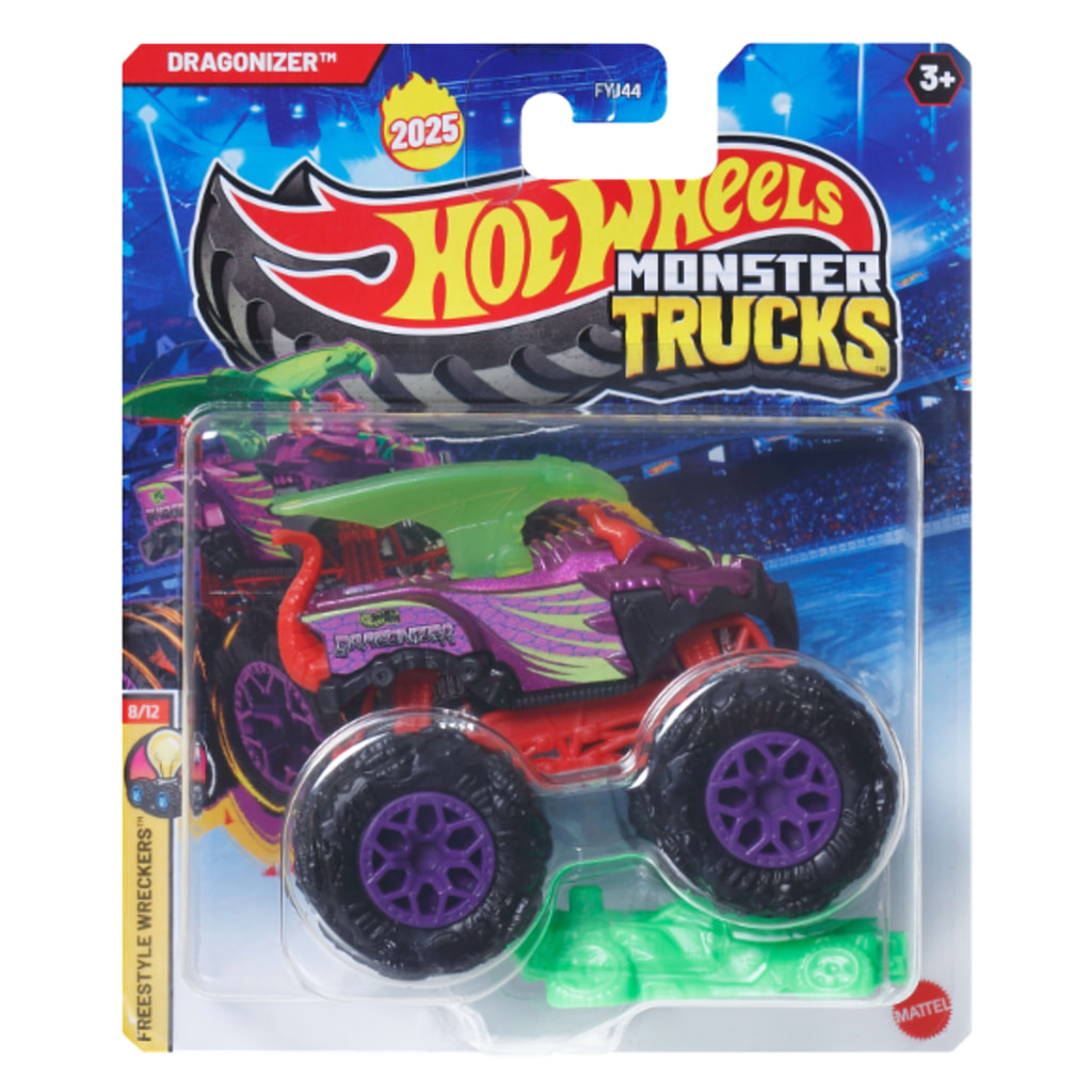 HOT WHEELS - Enchantimals Doll / Monster Truck Assortment